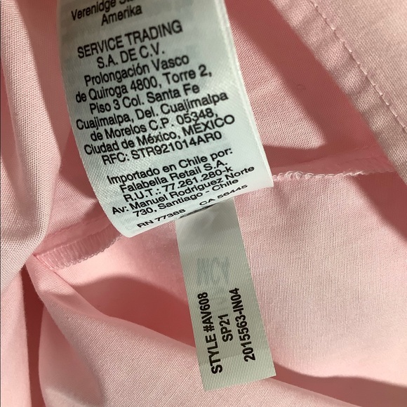 J. Crew Factory rE-IMAGINED Crewneck Pink Long Sleeve Blouse - Picture 6 of 7